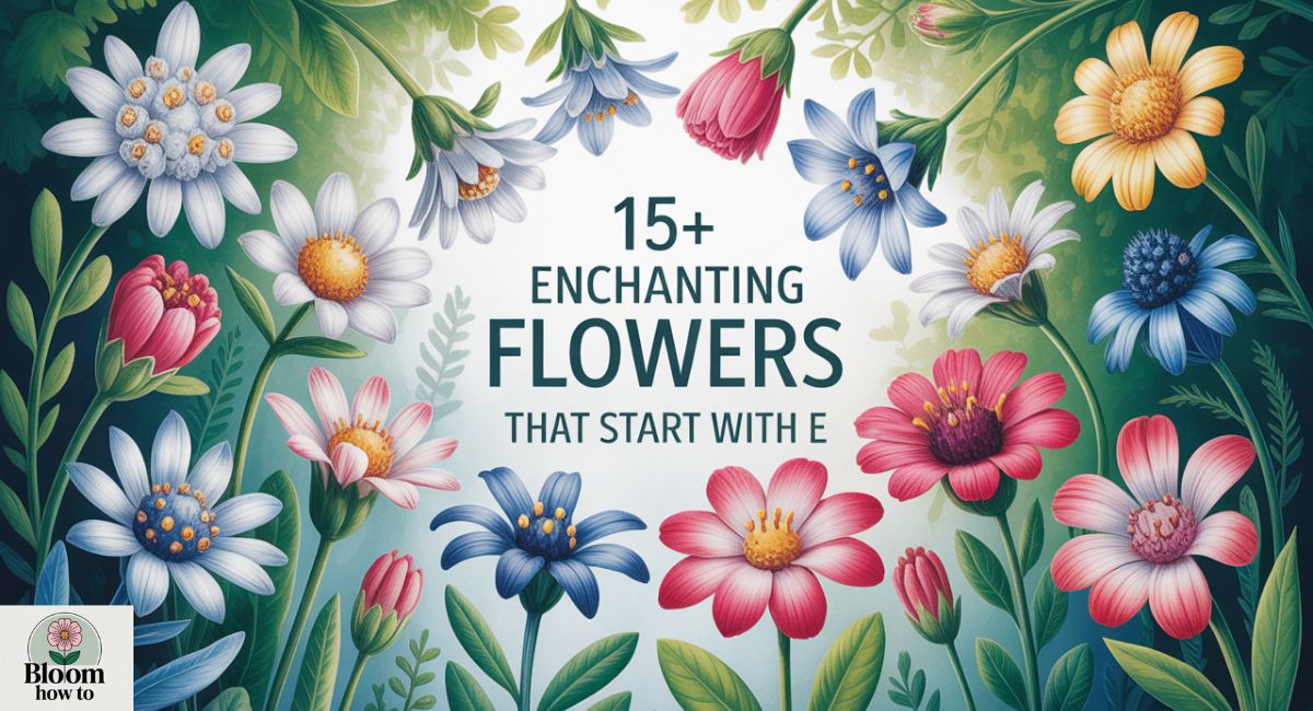 Elegant Flowers That Start with the Letter E