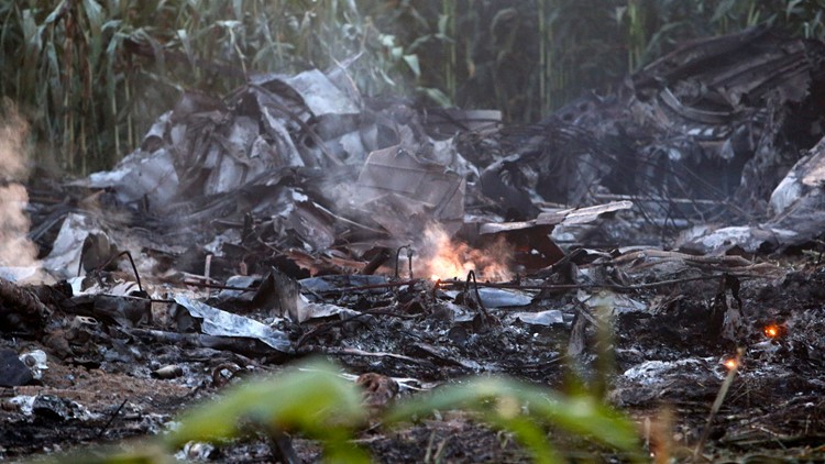 Ukraine cargo plane crash in northern Greece